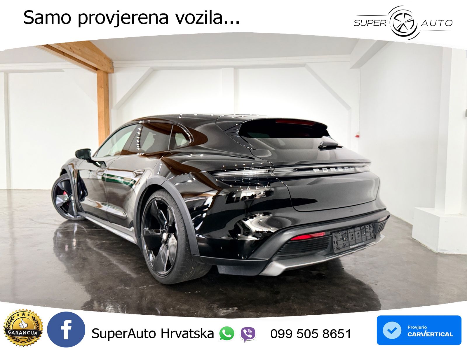 Porsche Taycan Cross Turismo 4S 93.4 kWh (571 KS)