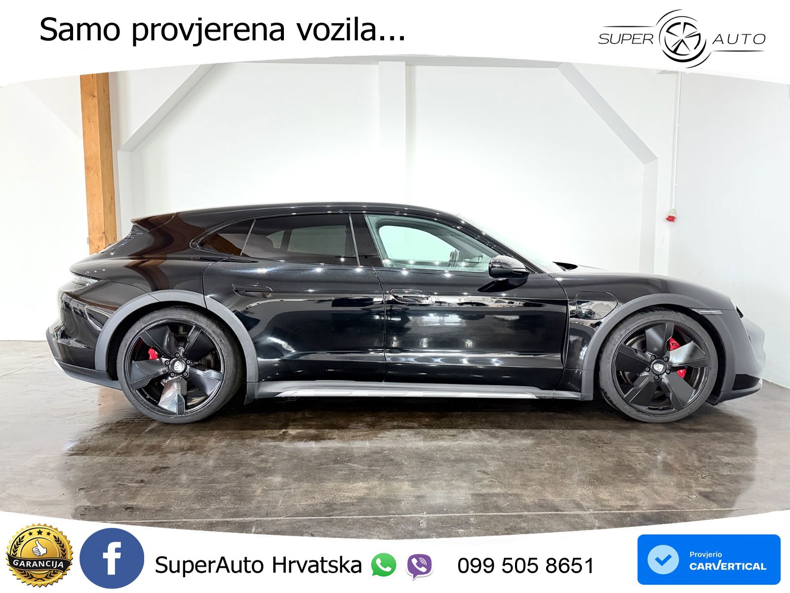 Porsche Taycan Cross Turismo 4S 93.4 kWh (571 KS)