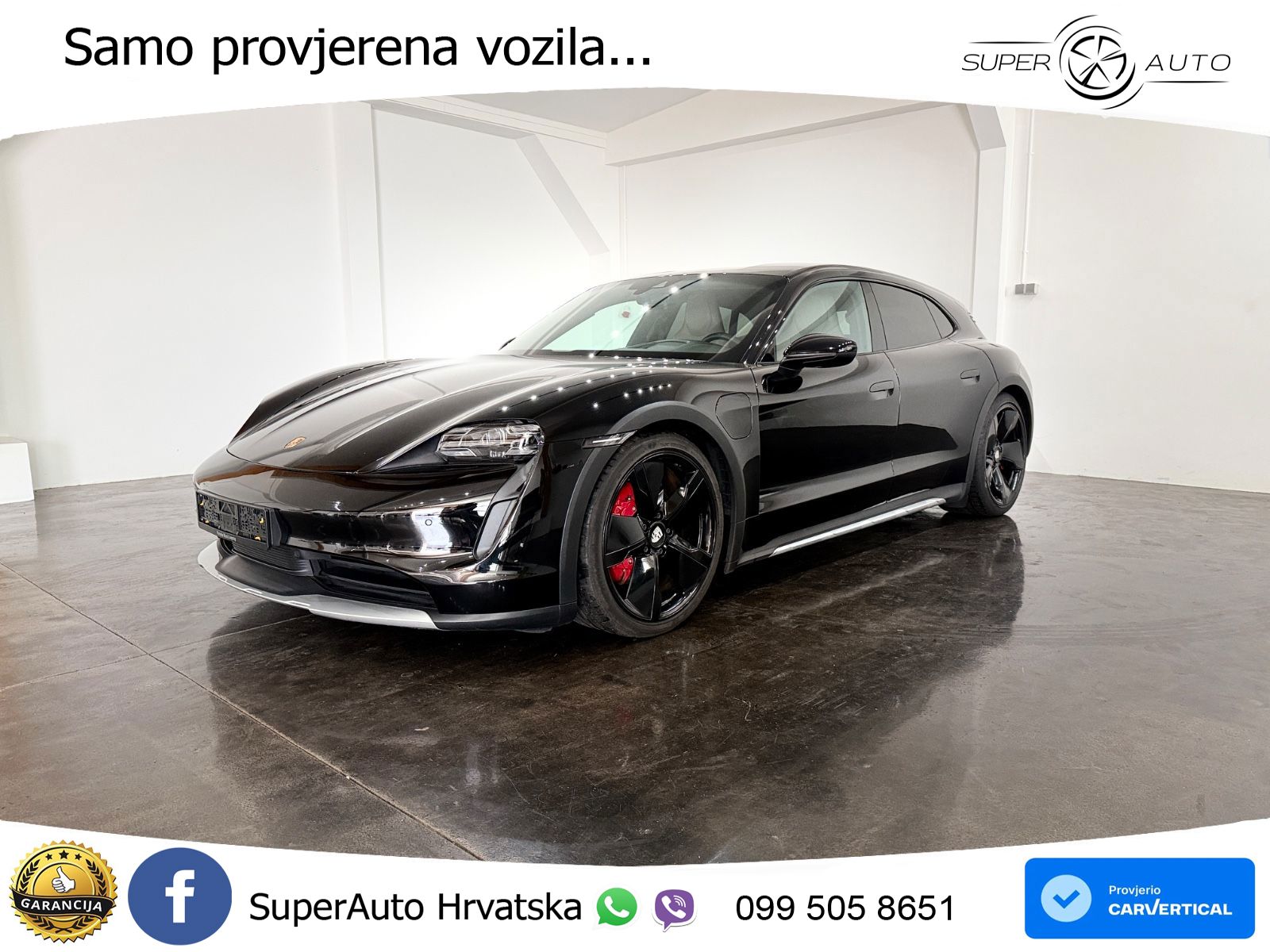 Porsche Taycan Cross Turismo 4S 93.4 kWh (571 KS)