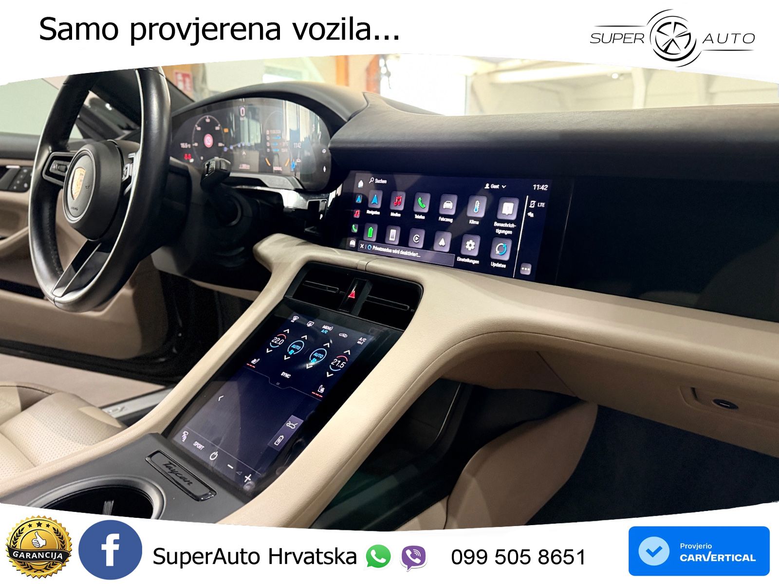 Porsche Taycan Cross Turismo 4S 93.4 kWh (571 KS)