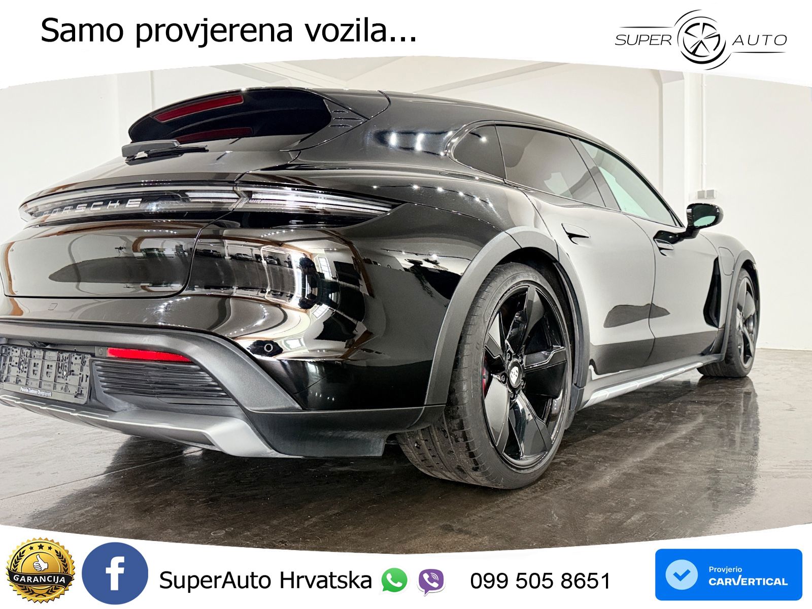 Porsche Taycan Cross Turismo 4S 93.4 kWh (571 KS)