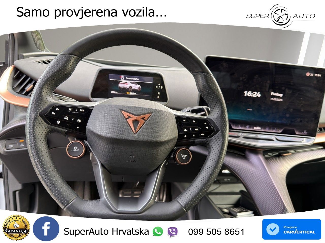 Cupra Tavascan 82 kWh (286 KS) LED+GR SJED+ACC