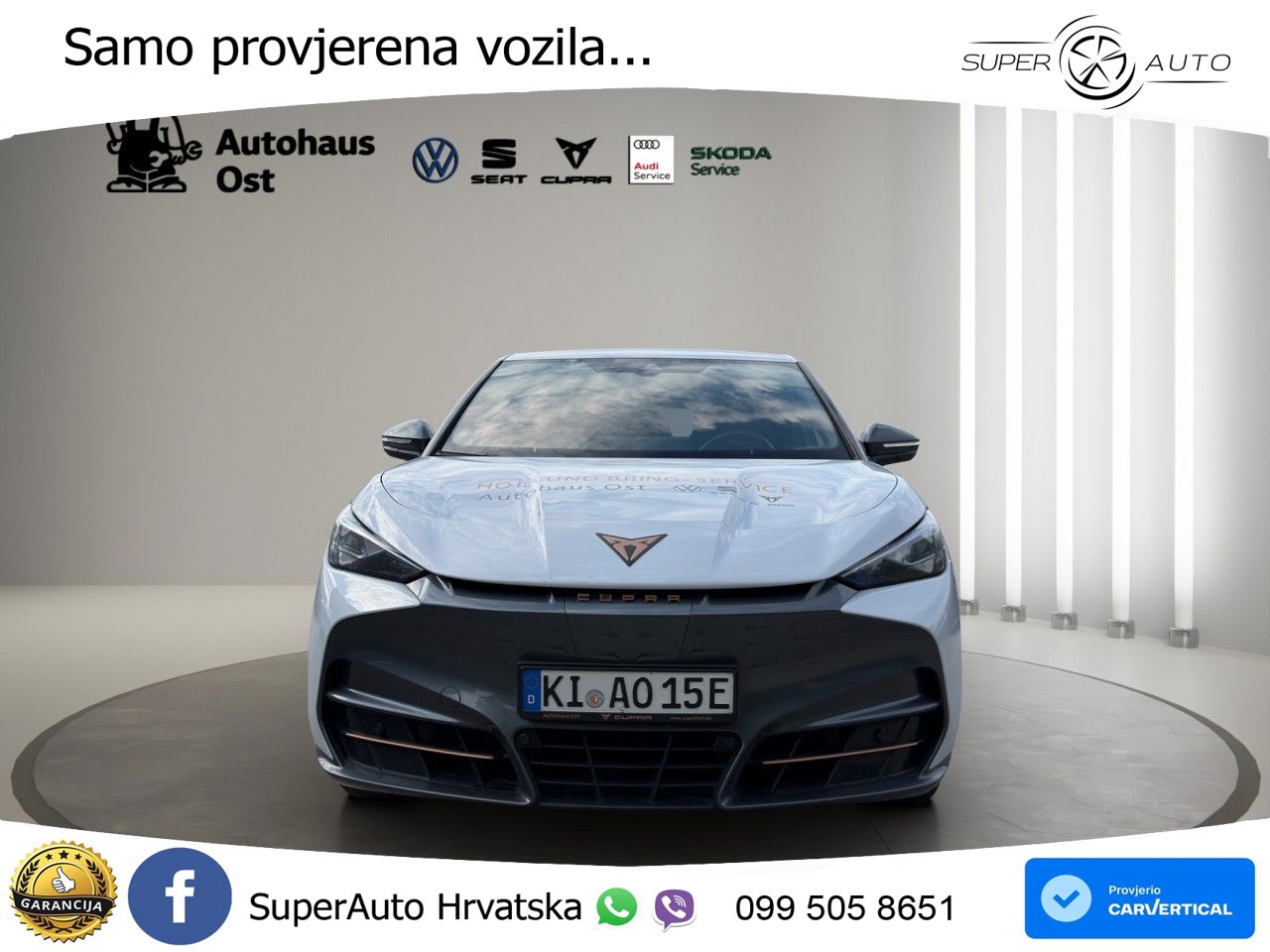 Cupra Tavascan 82 kWh (286 KS) LED+GR SJED+ACC