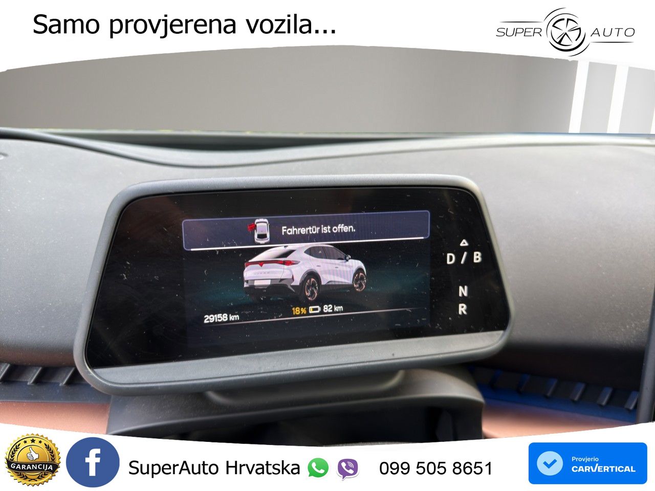 Cupra Tavascan 82 kWh (286 KS) LED+GR SJED+ACC