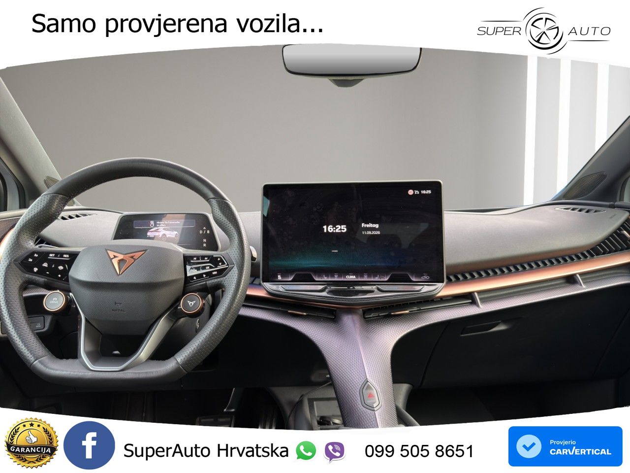 Cupra Tavascan 82 kWh (286 KS) LED+GR SJED+ACC