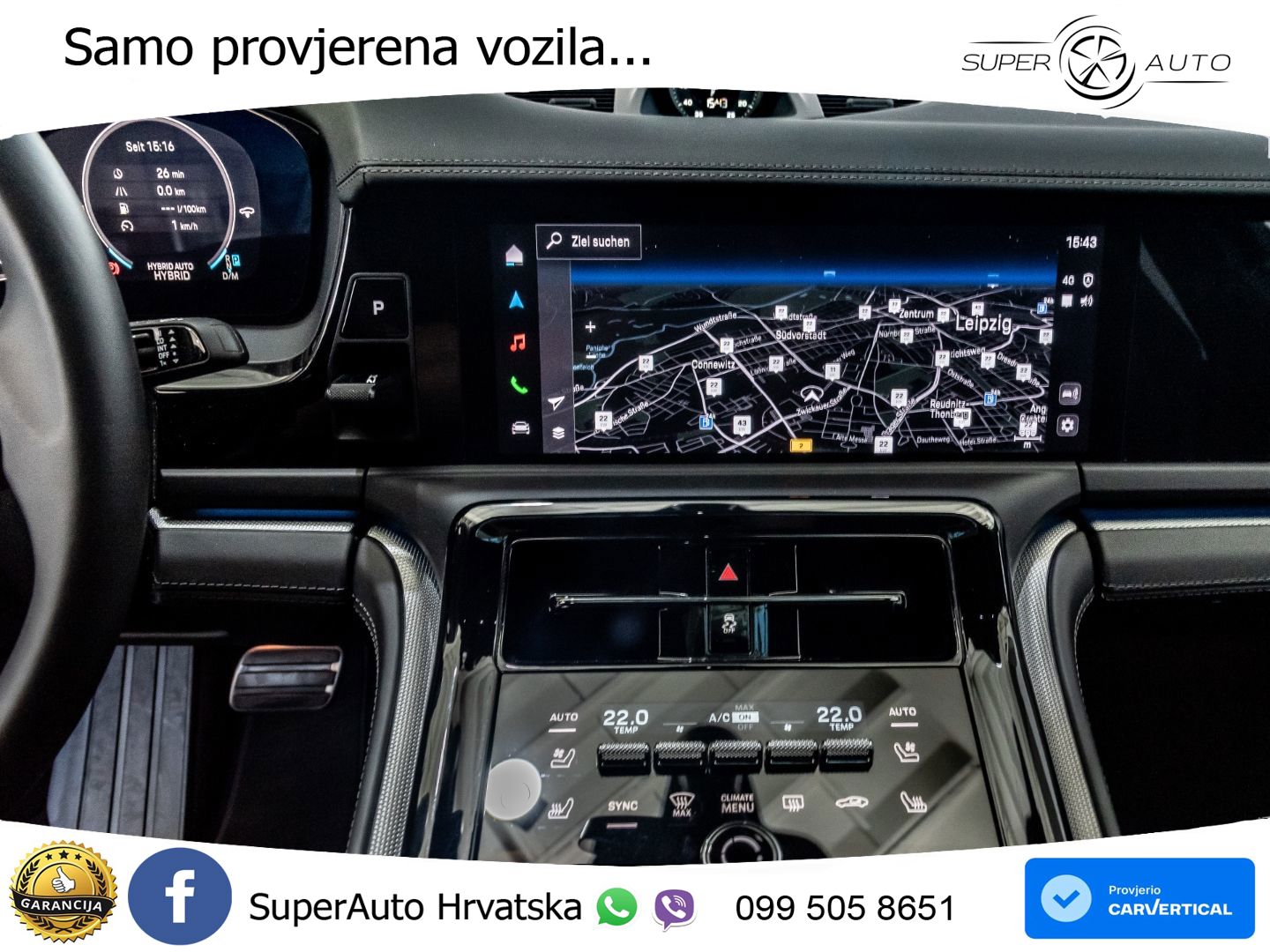 Porsche Panamera 4S 2.9 V6 (544 KS) E-Hybrid PDK LED+GR SJED+ACC