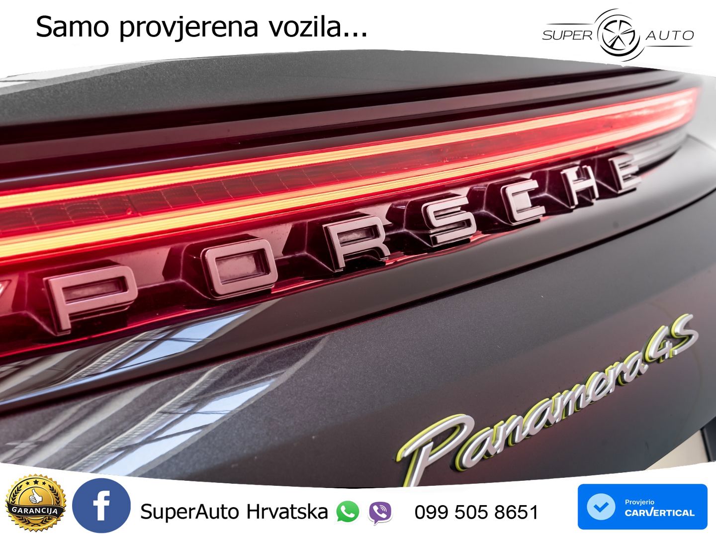 Porsche Panamera 4S 2.9 V6 (544 KS) E-Hybrid PDK LED+GR SJED+ACC