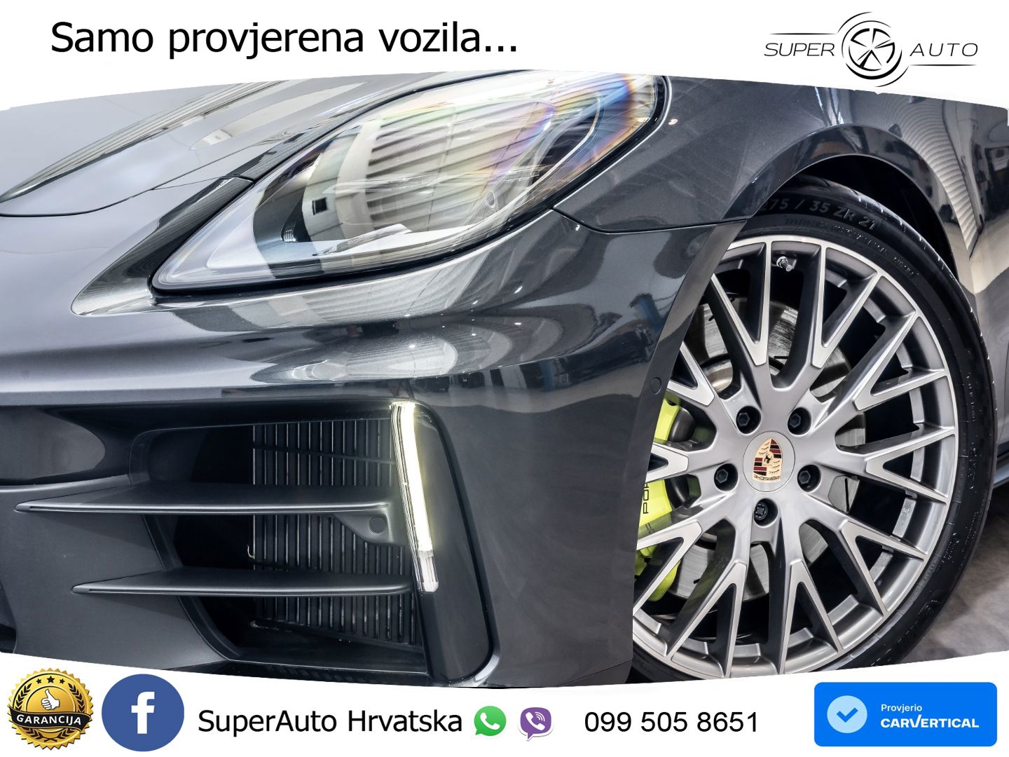 Porsche Panamera 4S 2.9 V6 (544 KS) E-Hybrid PDK LED+GR SJED+ACC