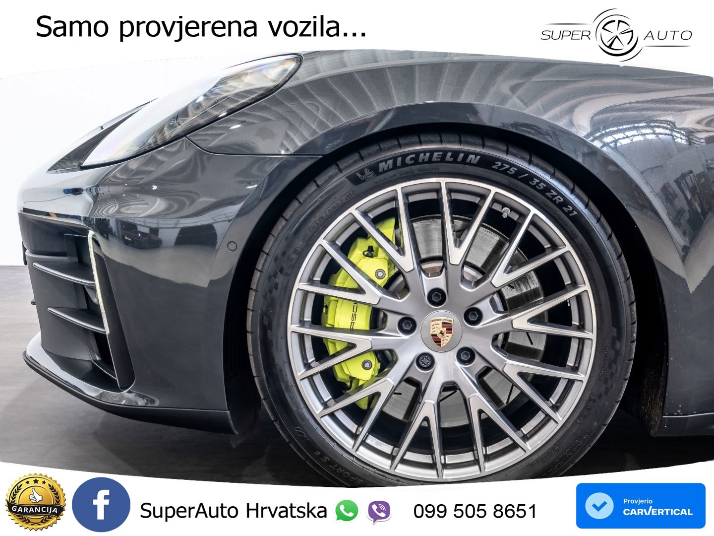 Porsche Panamera 4S 2.9 V6 (544 KS) E-Hybrid PDK LED+GR SJED+ACC