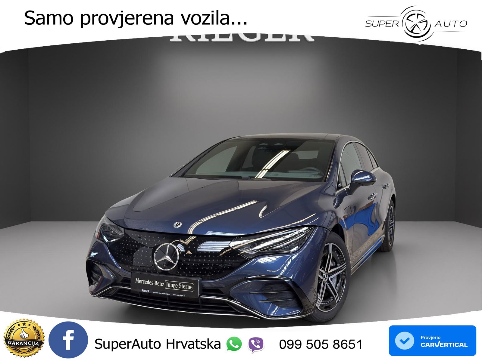Mercedes EQE 350 98 kWh (292 KS) 4MATIC