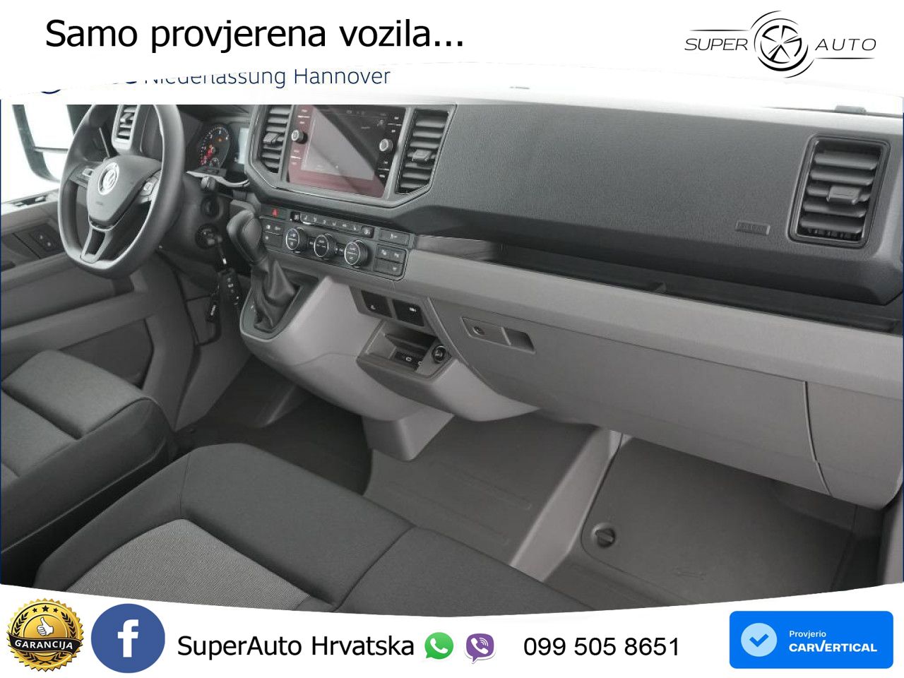 VW Crafter 140 KS LED+GR SJED+ACC