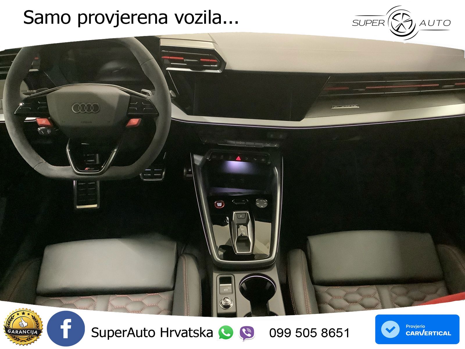 Audi RS3 Sedan 2.5 TFSI (400 KS) quattro S tronic LED+GR SJED+ACC