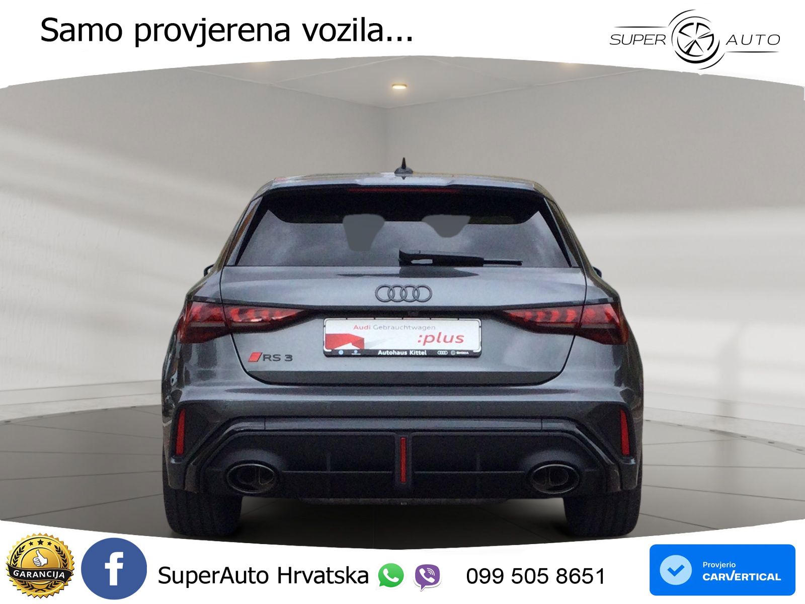 Audi RS3 Sedan 2.5 TFSI (400 KS) quattro S tronic LED+GR SJED+ACC