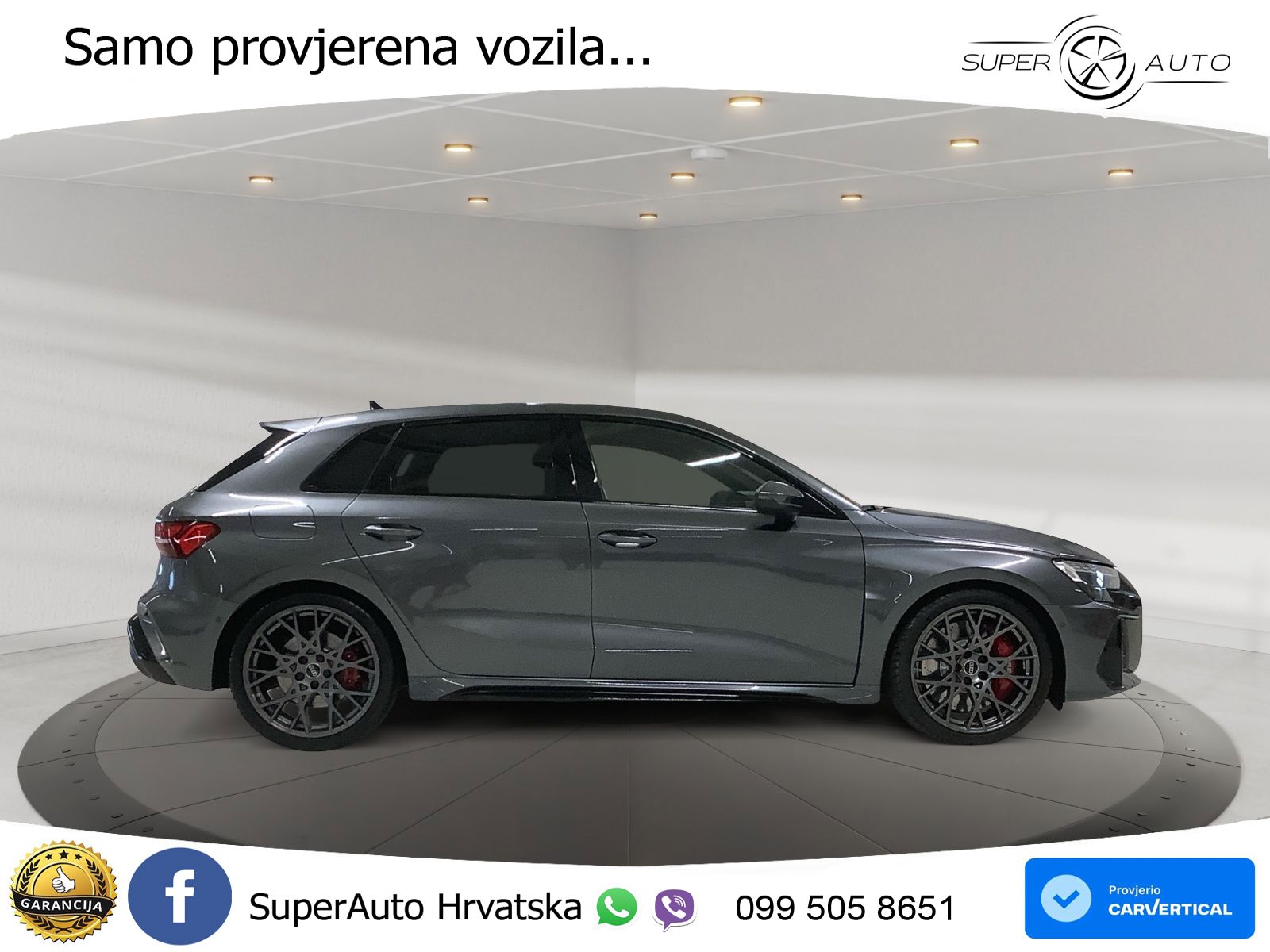 Audi RS3 Sedan 2.5 TFSI (400 KS) quattro S tronic LED+GR SJED+ACC