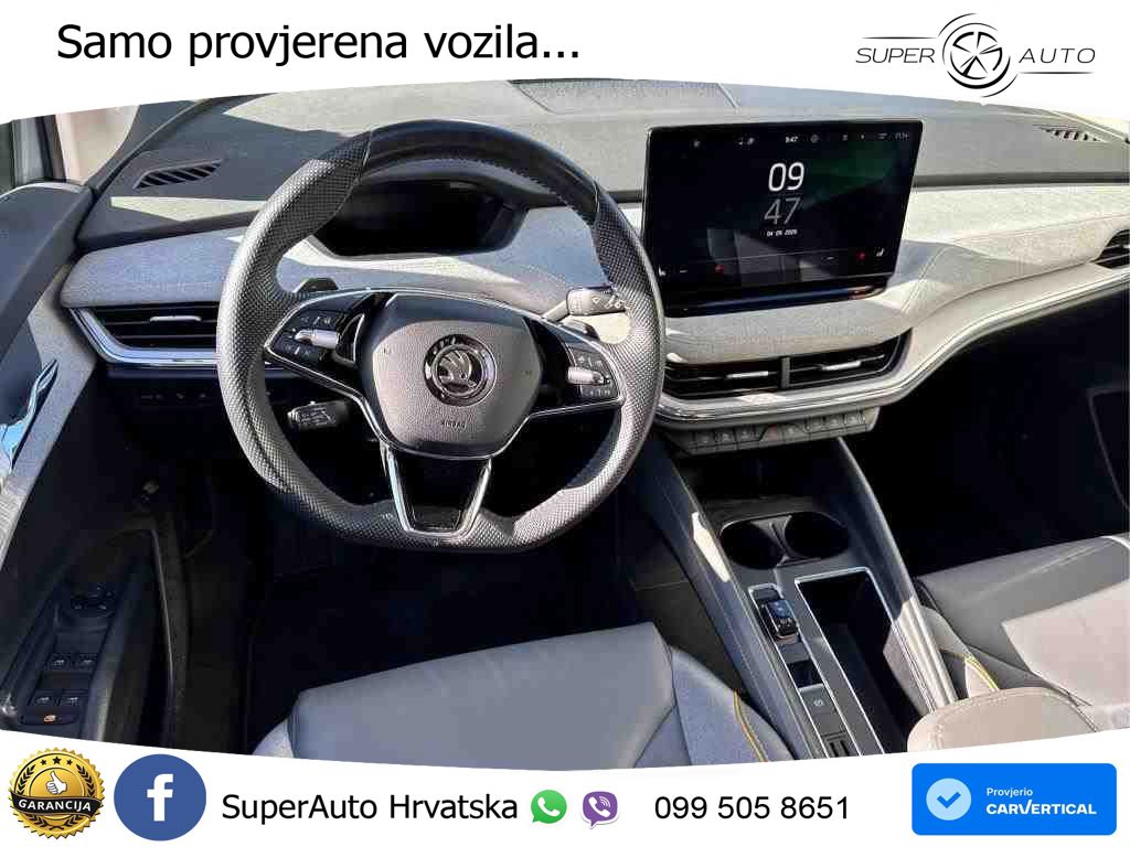 Škoda Enyaq iV 80x 82 kWh (265 KS) AWD Lounge LED+GR SJED+ACC
