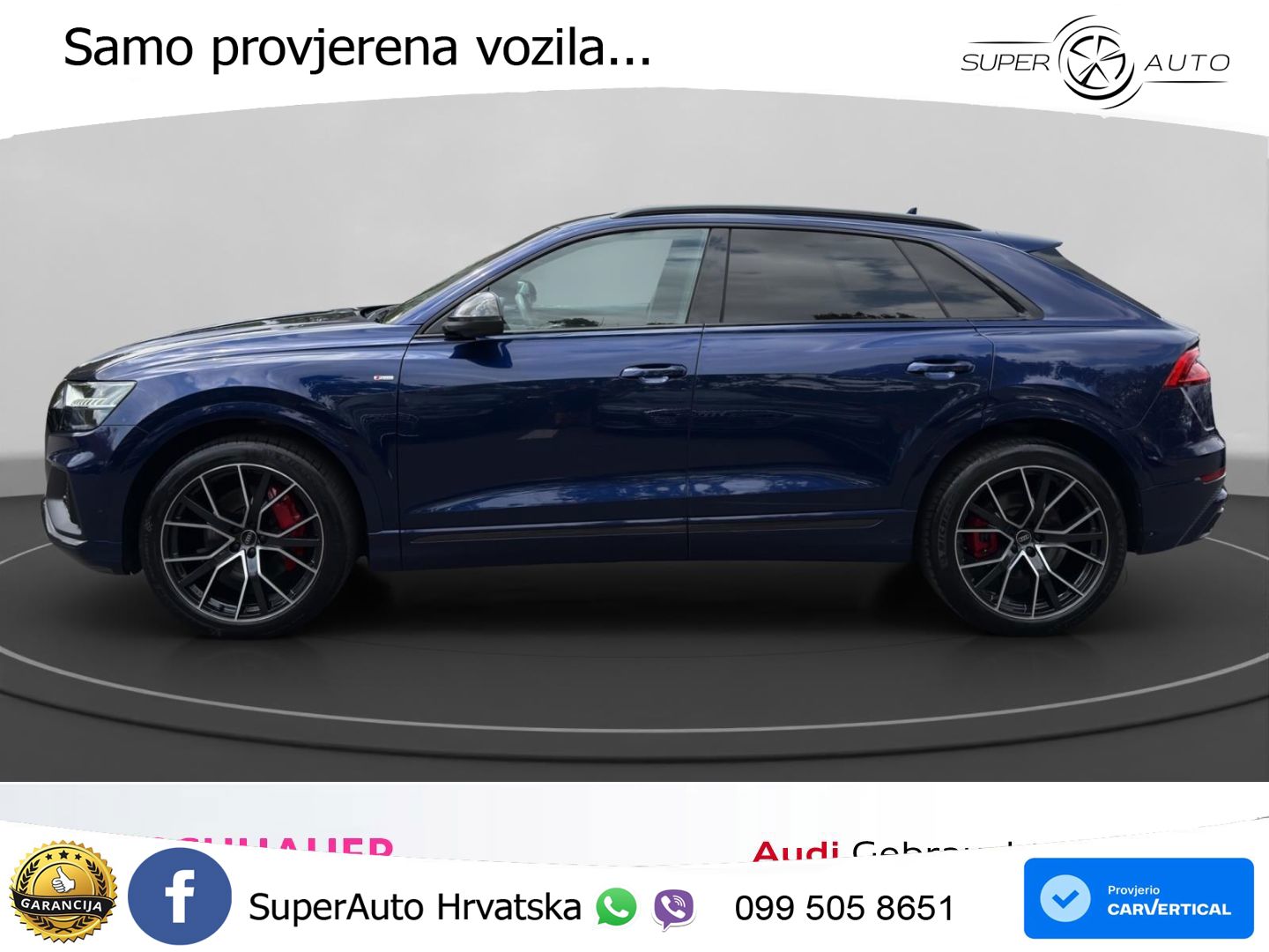 Audi Q8 50 TDI V6 (286 KS) quattro Tiptronic