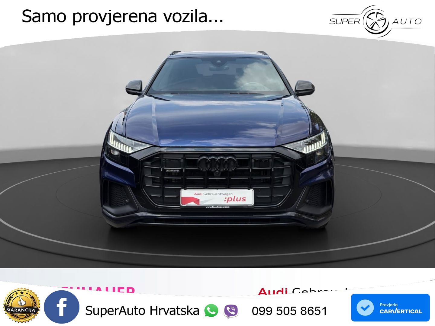 Audi Q8 50 TDI V6 (286 KS) quattro Tiptronic