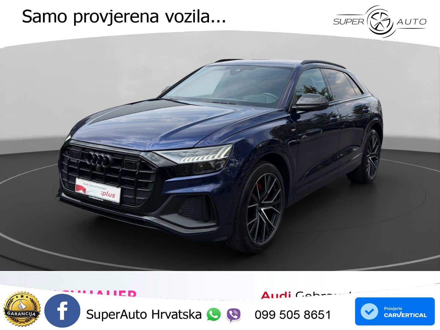 Audi Q8 50 TDI V6 (286 KS) quattro Tiptronic