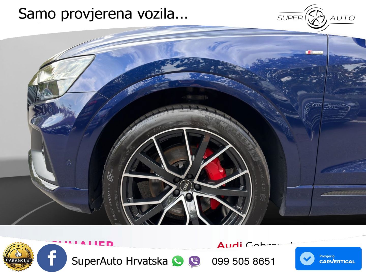 Audi Q8 50 TDI V6 (286 KS) quattro Tiptronic