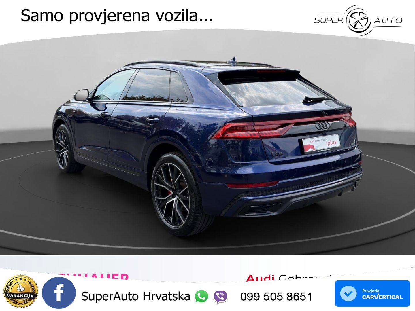 Audi Q8 50 TDI V6 (286 KS) quattro Tiptronic