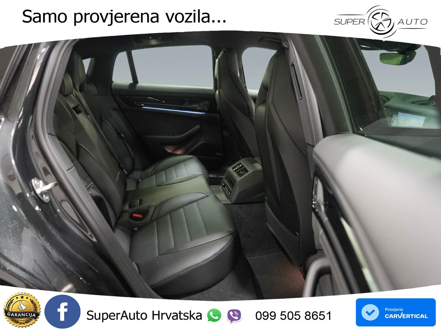 Porsche Panamera 4S 2.9 V6 (544 KS) E-Hybrid PDK ZRAČNI+ACC+GR SJED+KAM+PANO