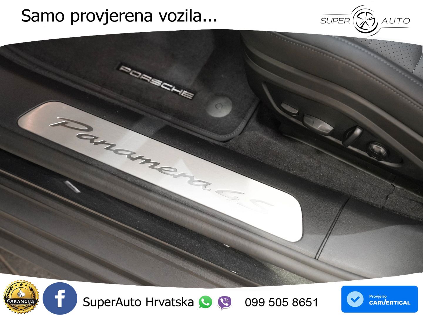 Porsche Panamera 4S 2.9 V6 (544 KS) E-Hybrid PDK ZRAČNI+ACC+GR SJED+KAM+PANO