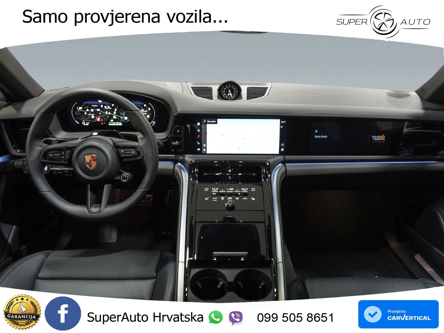 Porsche Panamera 4S 2.9 V6 (544 KS) E-Hybrid PDK ZRAČNI+ACC+GR SJED+KAM+PANO
