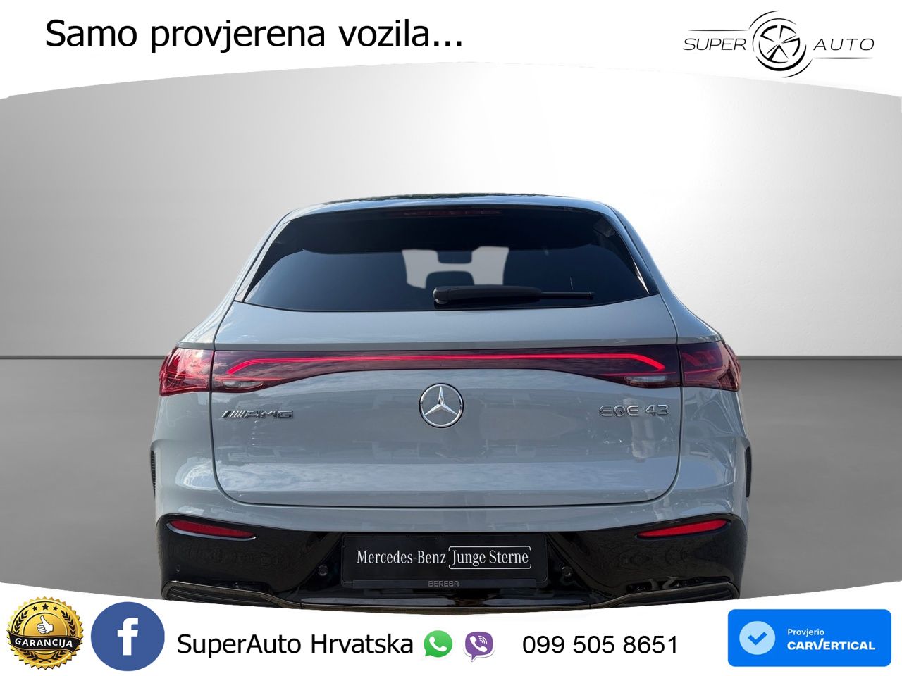 Mercedes EQE SUV AMG 43 100 kWh (476 KS) 4MATIC ACC+GR SJED+360+PANO