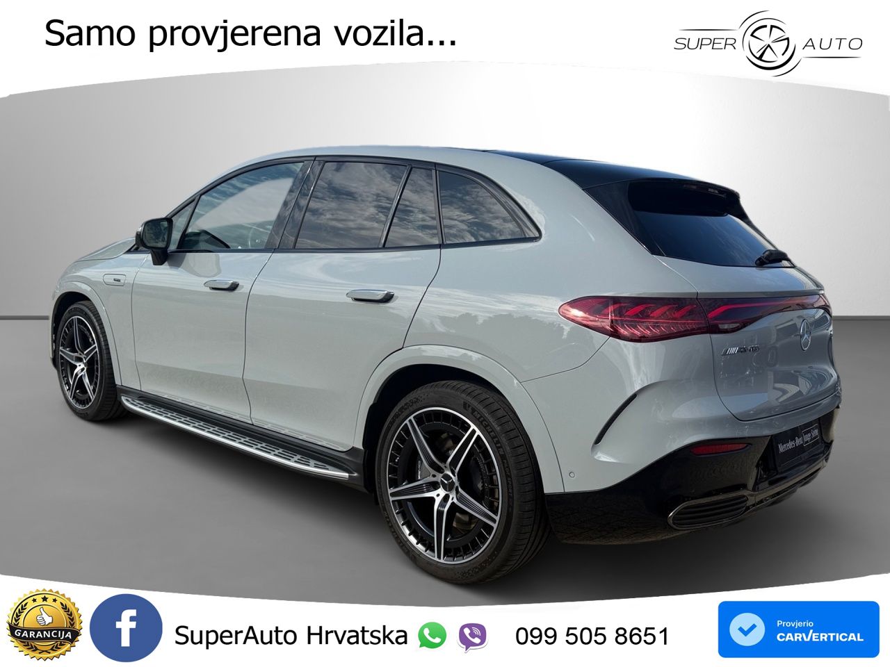 Mercedes EQE SUV AMG 43 100 kWh (476 KS) 4MATIC ACC+GR SJED+360+PANO