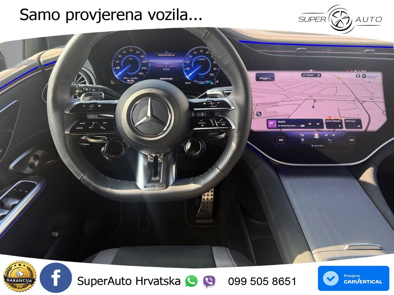 Mercedes EQE SUV AMG 43 100 kWh (476 KS) 4MATIC ACC+GR SJED+360+PANO