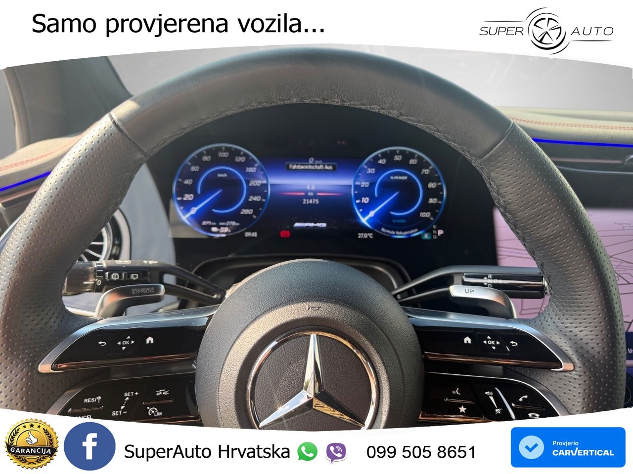 Mercedes EQE SUV AMG 43 100 kWh (476 KS) 4MATIC ACC+GR SJED+360+PANO
