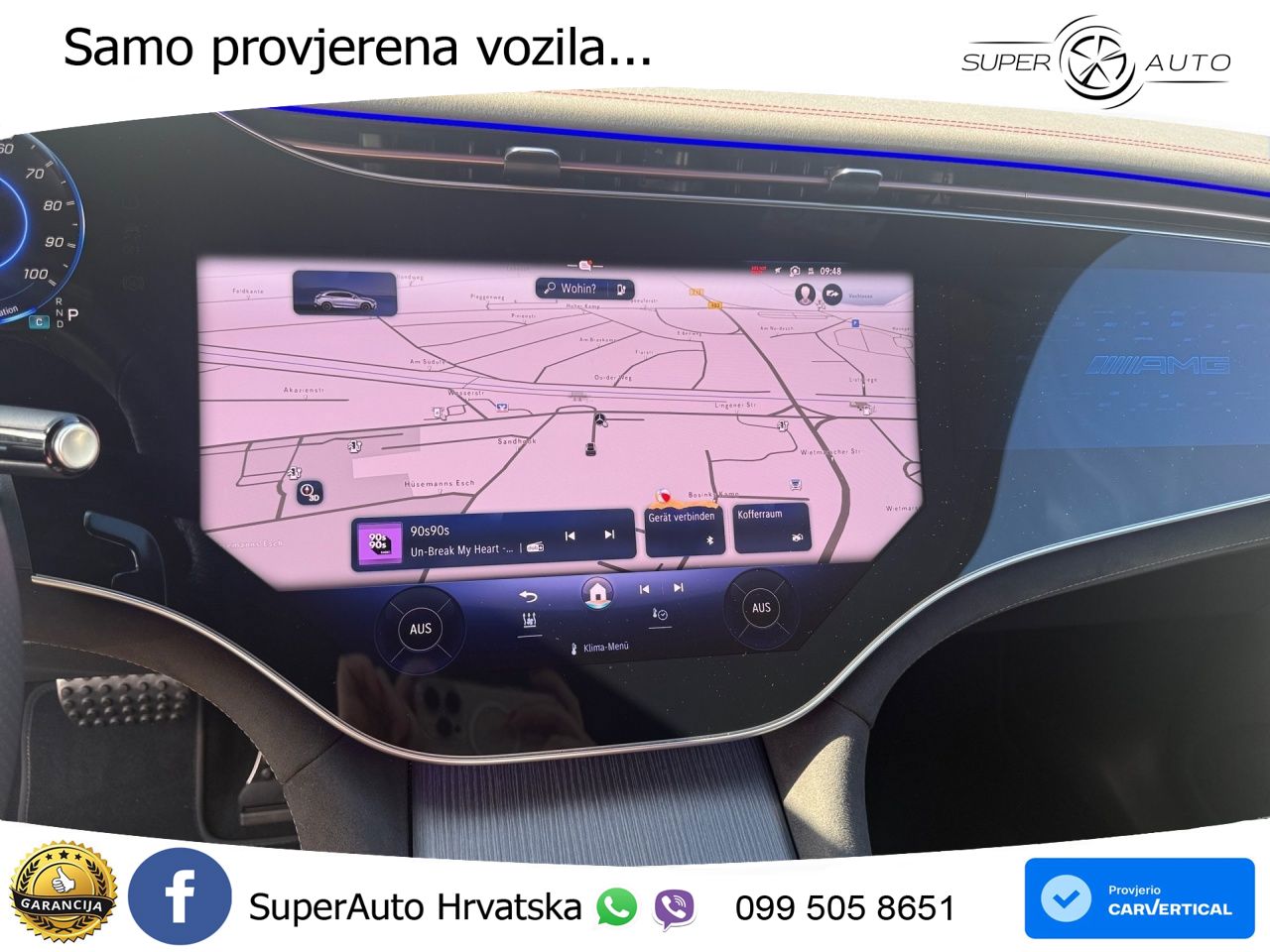 Mercedes EQE SUV AMG 43 100 kWh (476 KS) 4MATIC ACC+GR SJED+360+PANO