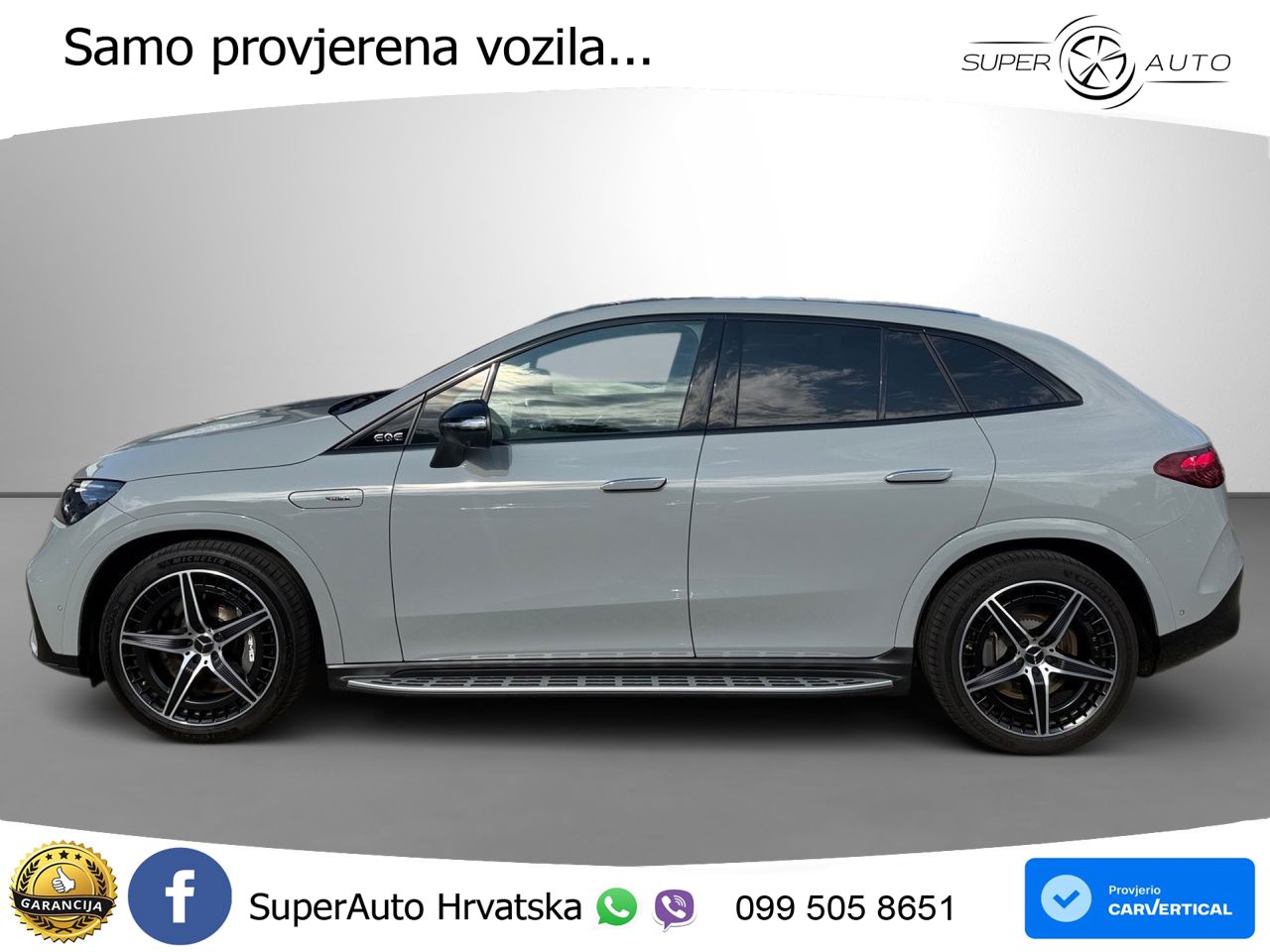 Mercedes EQE SUV AMG 43 100 kWh (476 KS) 4MATIC ACC+GR SJED+360+PANO
