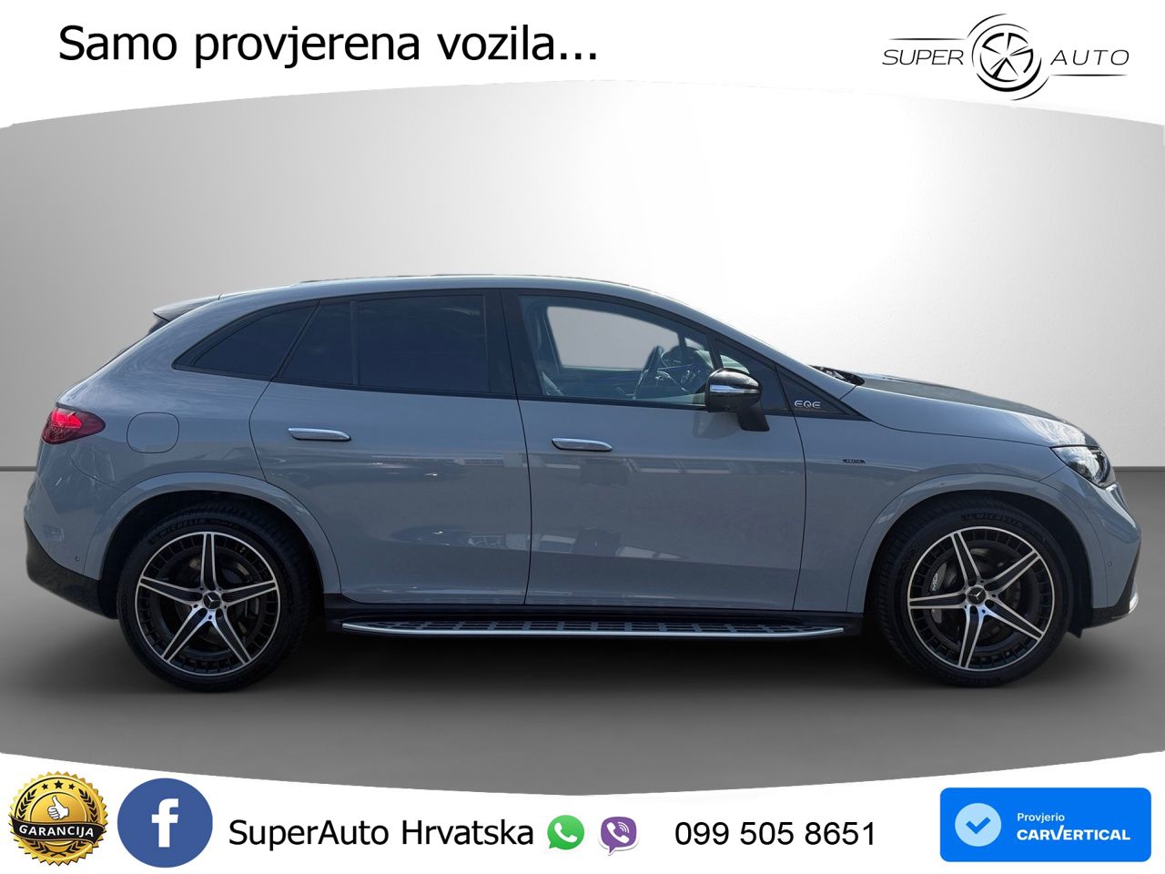 Mercedes EQE SUV AMG 43 100 kWh (476 KS) 4MATIC ACC+GR SJED+360+PANO