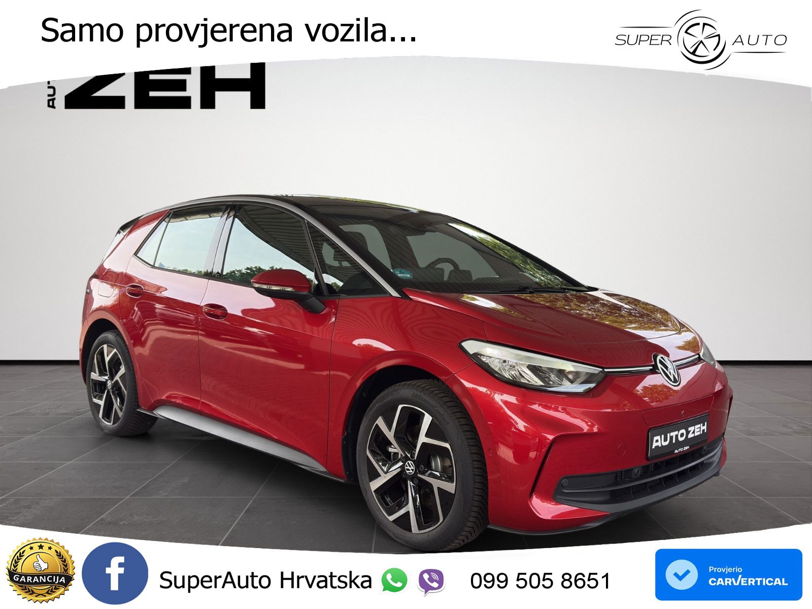 Volkswagen ID.3 Pro 62 kWh (204 KS) LED+GR SJED+ACC