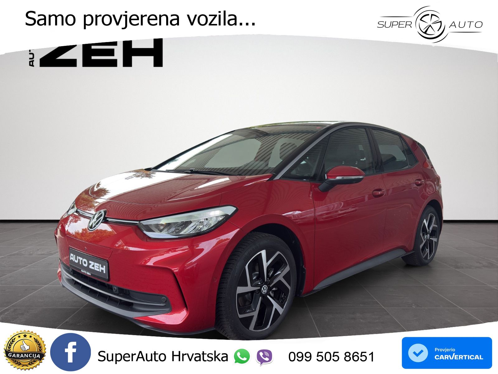 Volkswagen ID.3 Pro 62 kWh (204 KS) LED+GR SJED+ACC