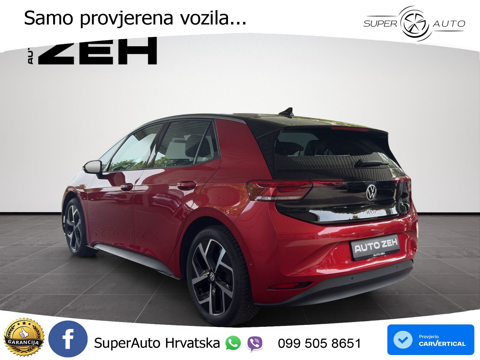 Volkswagen ID.3 Pro 62 kWh (204 KS) LED+GR SJED+ACC