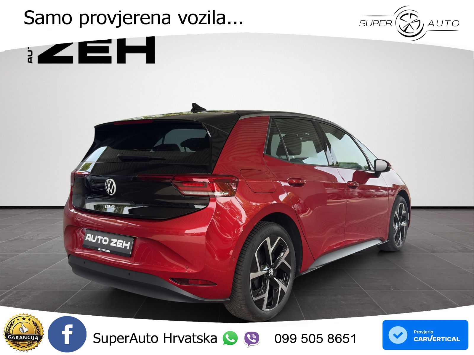 Volkswagen ID.3 Pro 62 kWh (204 KS) LED+GR SJED+ACC