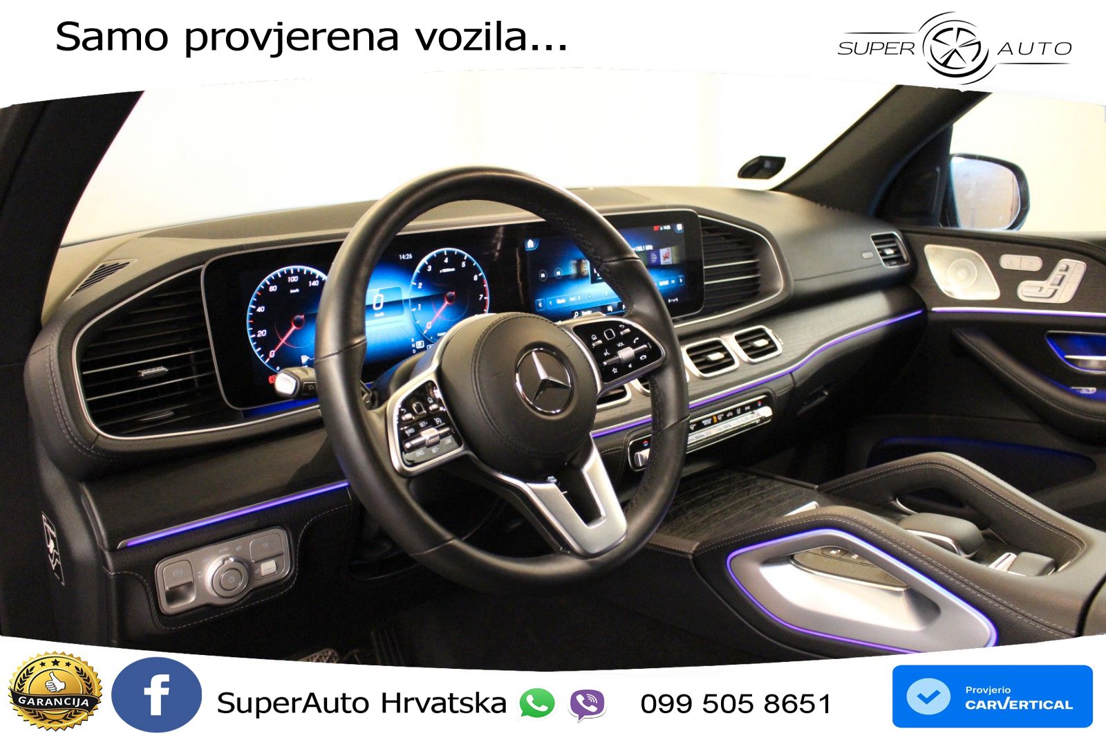 Mercedes GLE 450 3.0 (381 KS) EQ Boost 4MATIC 9G-TRONIC AMG LED+GR SJED+ACC