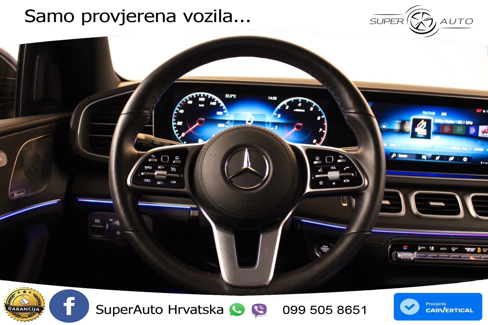Mercedes GLE 450 3.0 (381 KS) EQ Boost 4MATIC 9G-TRONIC AMG LED+GR SJED+ACC