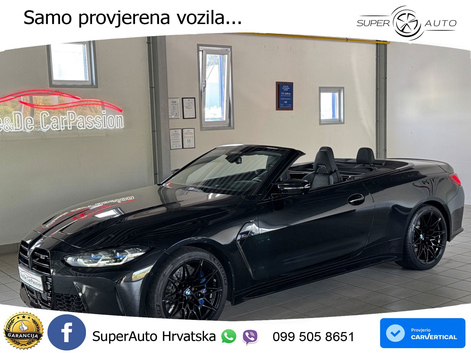 BMW M4 Convertible Competition 3.0 (510 KS) xDrive Steptronic LED+GR SJED+ACC
