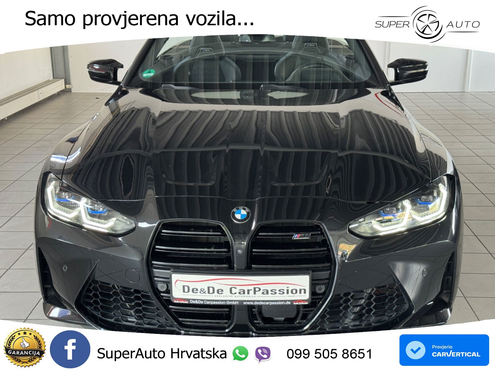BMW M4 Convertible Competition 3.0 (510 KS) xDrive Steptronic LED+GR SJED+ACC