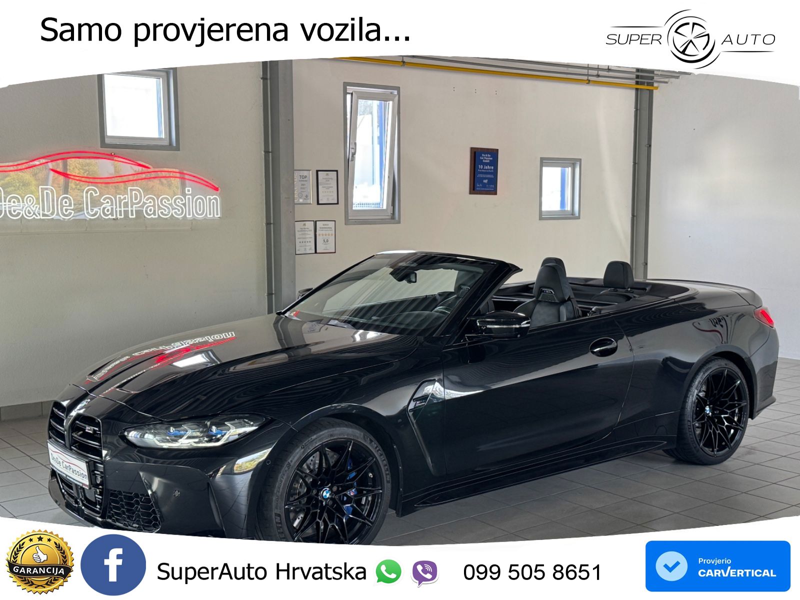 BMW M4 Convertible Competition 3.0 (510 KS) xDrive Steptronic LED+GR SJED+ACC