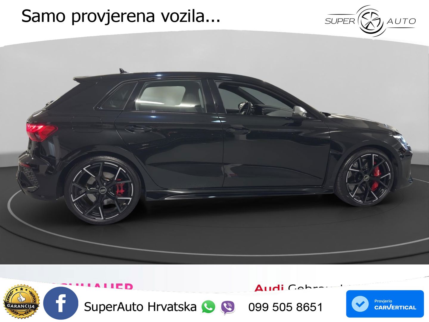 Audi RS3 Sportback 2.5 TFSI (400 KS) quattro S tronic LED+GR SJED+ACC