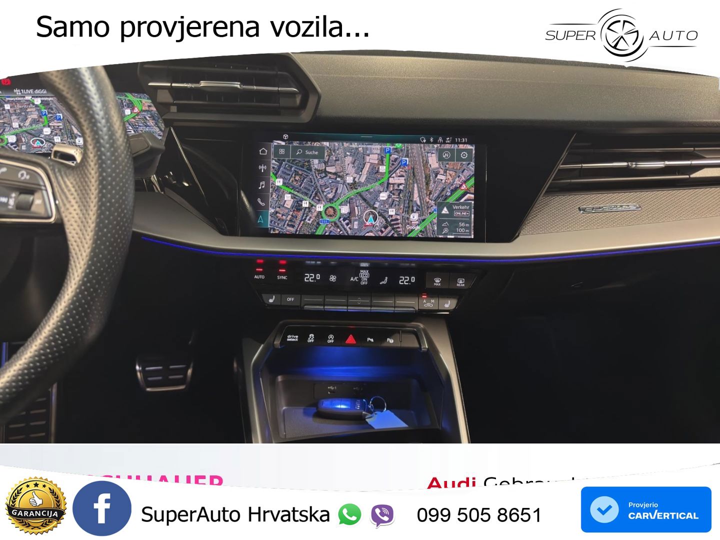 Audi RS3 Sportback 2.5 TFSI (400 KS) quattro S tronic LED+GR SJED+ACC