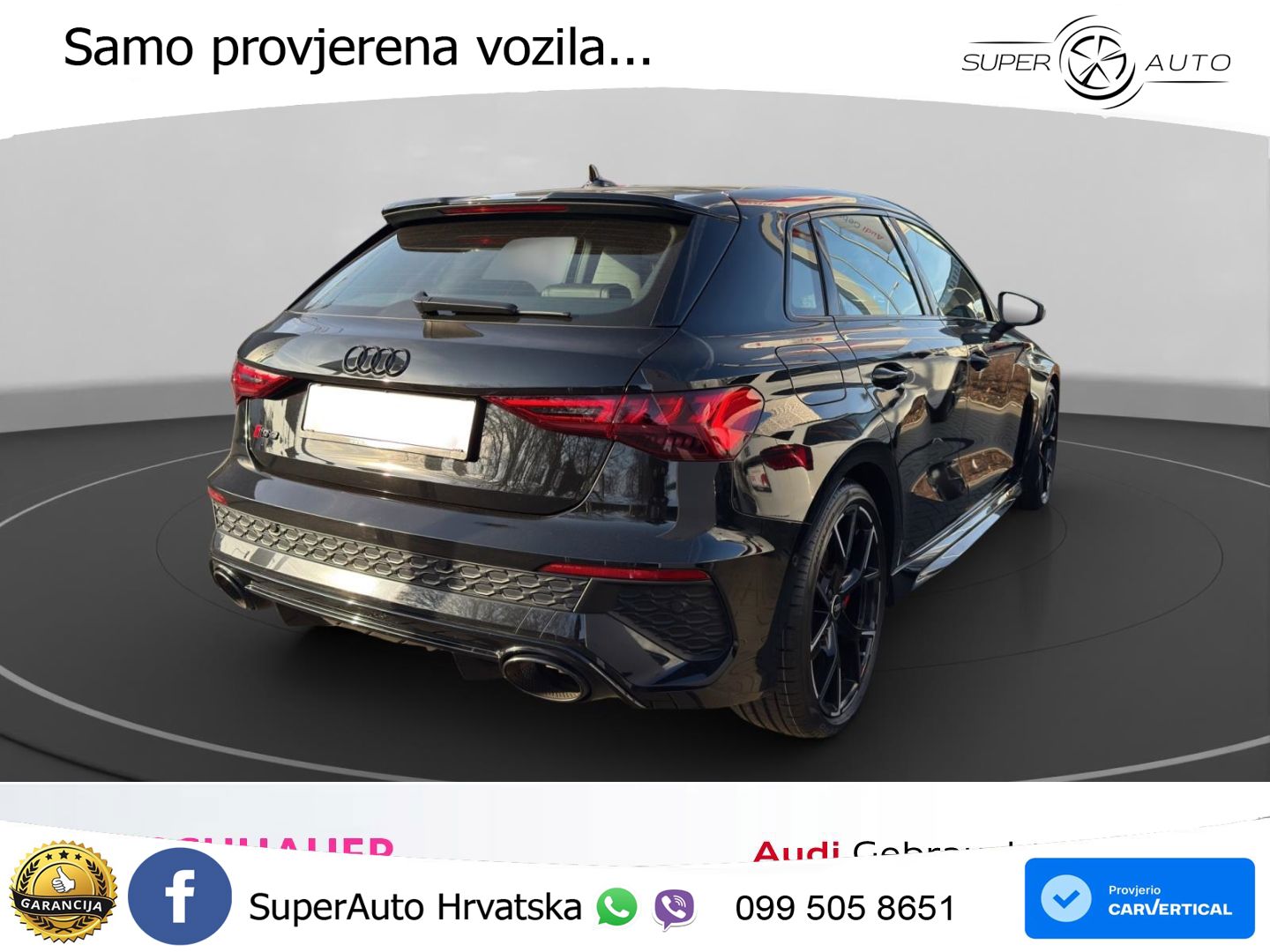 Audi RS3 Sportback 2.5 TFSI (400 KS) quattro S tronic LED+GR SJED+ACC