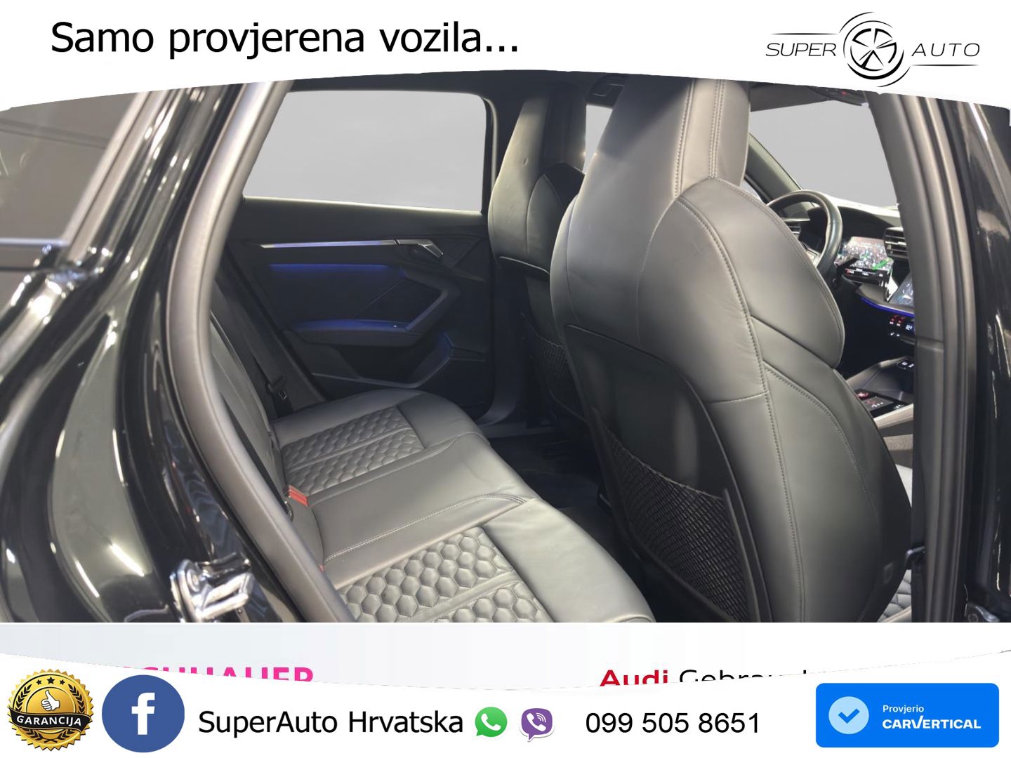 Audi RS3 Sportback 2.5 TFSI (400 KS) quattro S tronic LED+GR SJED+ACC