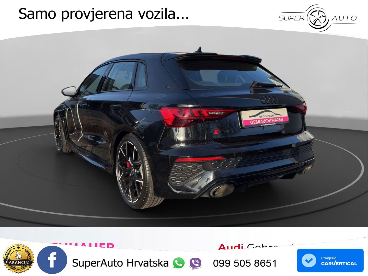 Audi RS3 Sportback 2.5 TFSI (400 KS) quattro S tronic LED+GR SJED+ACC