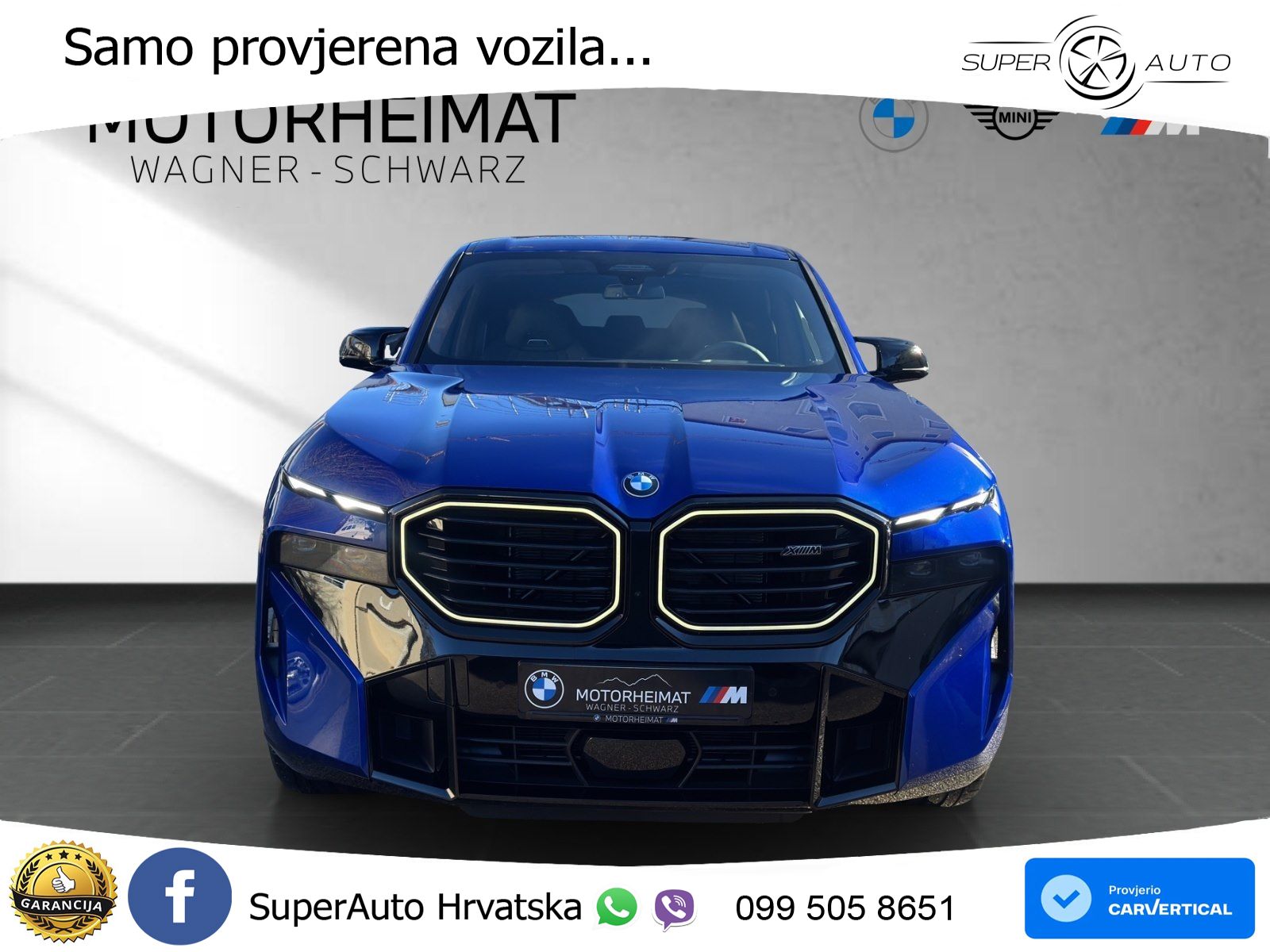 BMW XM 50e (476 KS) M xDrive M Steptronic LED+GR SJED+ACC