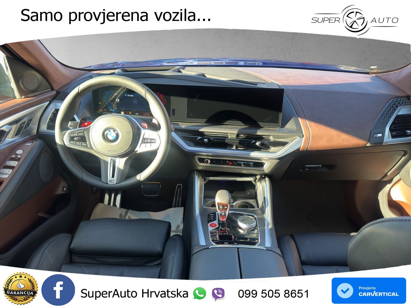 BMW XM 50e (476 KS) M xDrive M Steptronic LED+GR SJED+ACC